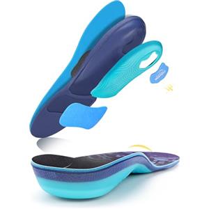 PCSsole Plantare Ortopedico Solette Scarpe plantari per tallonite Per Piede Piatto, Spina Calcaneare, Fascite Plantare, Metatarsale, Per Uomini E Donne