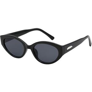 LJCZKA Occhiali da Sole Ovali Vintage da Donna con Protezione UV400 | Retrò Occhiali da Sole Occhi di Gatto alla Moda 90s