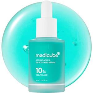 medicube Azelaic Acid 10 Soothing Serum | Siero Purificante con B3 & B5 per Pelle Grassa con Imperfezioni, Skincare Coreana, 30ml