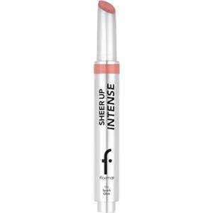 Flormar Sheer Up Intense Click-Up - Rossetto idratante lucido con colore, texture leggera e cremosa per labbra lucide e applicazione a scatto, 2,3 g, 006 Spark Click