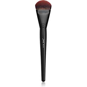 Jessup Pennello fondotinta liquido angolato trucco viso MUL02 | Setole sintetiche dense, riduce l'assorbimento del prodotto, sfumatura uniforme senza perdita, ideale per trucco quotidiano