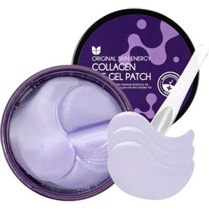 Mizon Cerotti Gel per Occhi al Collagene (30 coppie) Trattamento per Occhi Gonfi, Occhiaie, Borse Sotto gli Occhi, Cura delle Rughe, Idratante (Collagen Acid Eye Gel Patch)