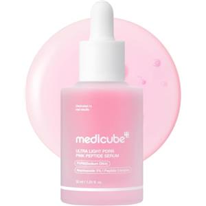 medicube PDRN Pink Peptide Serum with Salmon DNA | Siero Idratante Leggero con Acido Ialuronico, Rapido Assorbimento per una Pelle Luminosa e Radiosa, Skincare Coreana, 30 ml