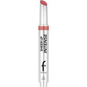 Flormar Sheer Up Intense Click-Up - Rossetto idratante lucido con colore, consistenza cremosa e leggera per labbra lucide e applicazione a scatto, 2,3 g, 001 Vibe Check