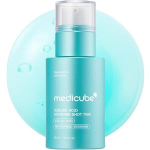 medicube Exosome Shot Azelaic Acid 7,500 PPM Spicule Facial Serum | Lenisce i Rossori, Ideale Dopo Trattamenti Localizzati con Acido Azelaico e Niacinamide, Skincare Coreana, 30ml