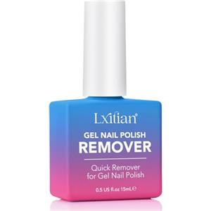 OEDPMFYL Rimotore Gel Unghie 15ml, Smalto Semipermanente Remover Professionale Quadrato - Magic gel Polish Remover Rapido e Facile in 3-5 Minuti, Senza Foglio di Alluminio, Non Danneggia le Unghie