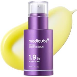 medicube Retinol Boosting Serum | Rassodante & Volumizzante con Retinolo, Peptidi, Affina i Pori Per Una Pelle Liscia e Luminosa, Skincare Coreana, 30ml