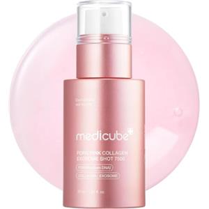 medicube Exosome Shot PDRN Pink Collagen 7,500 PPM Spicule Facial Serum | Booster Liquido, Esosomi e Spicole di DNA di Salmone, Migliora Pori e Texture Della Pelle, Skincare Coreana, 30 ml