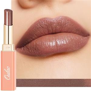Oulac Rossetto Nutriente Marrone - Nutri e Ammorbidisci le Labbra, Texture Idratante, Lip Care, Idrata e Rimpolpa le Labbra Secche, Vegan, 03 Modern Love