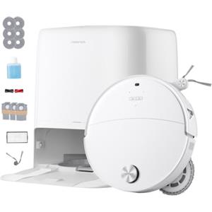 roborock Saros 20 Neo Robot Aspirapolvere Lavapavimenti con LDS Retrattile | 7,95cm, 36.000Pa, Supera Ostacoli da 8,8cm, Anti-Groviglio, Evita Oltre 300 Oggetti, Lavaggio Mocio con Acqua a 100°C, Bianco