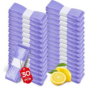 BASVII 30 Pezzi Ricarica Mangiapannolini Universali, Spessa e Resistente | Sacchetti Mangiapannolini Compatibili con Tommee Tippee Twist & Click, Sangenic Tec, Tecnologia 7 Strati EVOH Anti-Odore