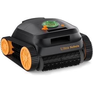 CoasTeering (2026 Upgraded) CoasTeering Ultra Nebula Robot Piscina Fuori Terra e Pareti - 3 motori brushless, 21 m³/h, 180 min di autonomia, navigazione intelligente, aspirapolvere per piscina fondo e pareti fin