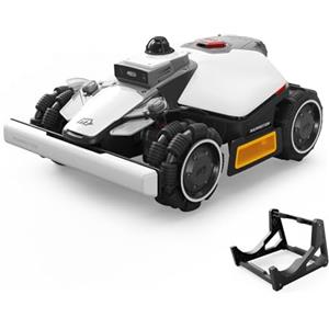 MAMMOTION LUBA mini 2 AWD 1500 Robot Tagliaerba senza Filo Perimetrale | LiDAR 360° e Visione IA a Doppia Telecamera, senza RTK, 80% Pendenza, DropMow, Batteria Gestione