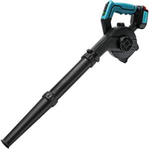 Powarobor Soffiatore a batteria compatibile con batteria Bosch GBA da 18 V | senza batteria-Soffiatore elettrico per giardino, cura del prato, fogliame, neve auto, computer, rimozione della polvere