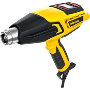 Wagner Pistola termica FURNO 500, max. 600°C, 2000 W, portata d'aria 800 l/min, impugnatura ergonomica con ugello per centratura e irradiazione e display a LED