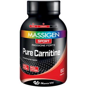 MARCO VITI FARMACEUTICI S Massigen Sport Pure Carnitine, 60 Capsule