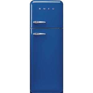 SMEG FRIGORIFERO DOPPIA PORTA SMEG FAB30RBE6, Capacità netta totale 294 l, Rumorosità: 34 dB(A), 3 ripiani, Dimensioni: L 60 cm A 172 P 76,8 cm, Blu, Classe C