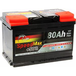 SPEED Batteria auto SPEED MAX 80Ah 750A 12V