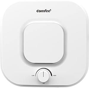 COMFEE' COMFEE Scaldabagno Elettrico 15L Sottolavello Facile Da Installare Bianco | Serbatoio Smaltato Anticorrosione, Protezione Antibatterica, Isolamento 12h, 4 Sicurezze, Ideale Per Appartamenti
