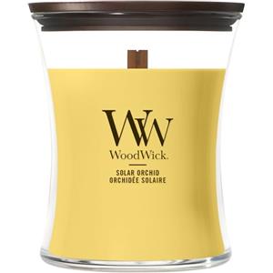 WoodWick Candela profumata | Candela a clessidra media | Solar Orchid | Regali perfetti per donne