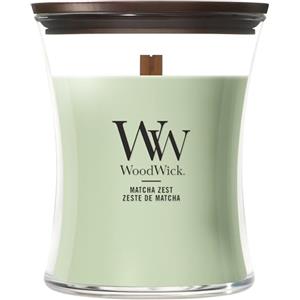 WoodWick Candela profumata | Candela a Clessidra Media | Matcha Zest | Regali Perfetti per Donne