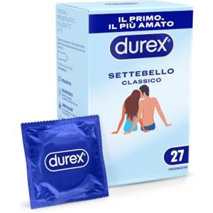 Durex Settebello Classico, Preservativi Classici, 27 Profilattici