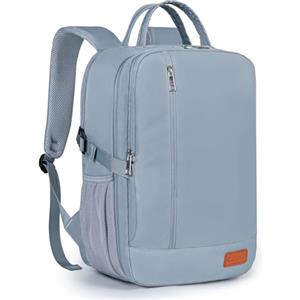 Lossga Zaino per Ryanair 40x30x20 Zaino da Viaggio 40x30x15 45x36x20 per Easyjet | Bagaglio a Mano con Cinghie di Compressione Borsa Antifurto Zaini Porta Pc Tasca per Bagnato Resistente All'acqua Leggero