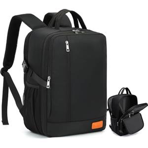 Lossga Zaino per Ryanair 40x30x20 Zaino da Viaggio 40x30x15 45x36x20 per Easyjet | Bagaglio a Mano con Cinghie di Compressione Borsa Antifurto Zaini Porta Pc Tasca per Bagnato Resistente All'acqua Leggero