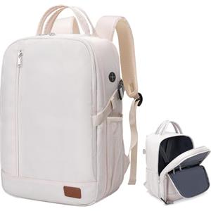 Lossga Zaino per Ryanair 40x30x20 Zaino da Viaggio 40x30x15 45x36x20 per Easyjet | Bagaglio a Mano con Cinghie di Compressione Borsa Antifurto Zaini Porta Pc Tasca per Bagnato Resistente All'acqua Leggero