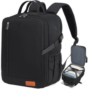 Lossga Zaino per Ryanair 40x30x20 Zaino da Viaggio 40x30x15 45x36x20 per Easyjet | Bagaglio a Mano con Cinghie di Compressione Borsa Antifurto Zaini Porta Pc Tasca per Bagnato Resistente All'acqua Leggero