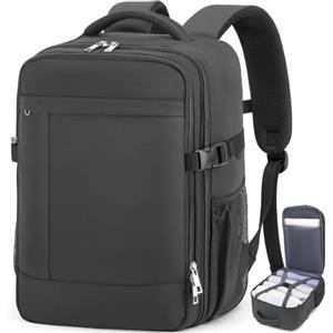 Lossga Zaino 45x36x20 per Easyjet Zaino da Viaggio Aereo Bagaglio a Mano | Zaini Casual con Fibbia Pettorale, Tasca Laterale, Tasca per Bagnato, Scomparto Laptop, Borsa Antifurto, Ergonomico
