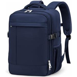 Lossga Zaino 40x30x20 per Ryanair Zaino da Viaggio Aereo Bagaglio a Mano | Zaini Casual con Fibbia Pettorale, Tasca Laterale, Tasca per Bagnato, Scomparto Laptop, Borsa Antifurto, Ergonomico