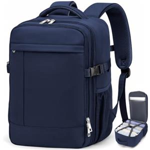 Lossga Zaino 45x36x20 per Easyjet Zaino da Viaggio Aereo Bagaglio a Mano | Zaini Casual con Fibbia Pettorale, Tasca Laterale, Tasca per Bagnato, Scomparto Laptop, Borsa Antifurto, Ergonomico