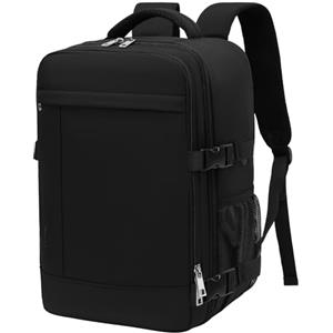 Lossga Zaino 55x40x20 per Ryanair Easyjet Zaino da Viaggio Aereo Bagaglio a Mano | Zaini Casual con Fibbia Pettorale, Tasca Laterale, Tasca per Bagnato, Scomparto Laptop, Borsa Antifurto, Ergonomico, Grande