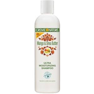 Creme of Nature, CNI, Shampoo Ultra-Idratante con Mango e Burro di Karité, per Capelli Disidratati, Nutrizione e Morbidezza Intense, 354ml