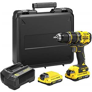 Stanley - FatMax STANLEY FATMAX, TRAPANO AVVITATORE A PERCUSSIONE BRUSHLESS V20. SFMCD721D2K-QW