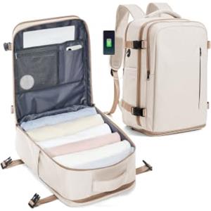 SZLX Zaino Ryanair 40x30x20 Sottovuoto con Pompa Bagaglio a Mano | Wizzair 40x30x20 Zaino da Viaggio 40x20x25 Borse da Cabina per Easyjet Borsa da Viaggio Donna Uomo con scomparto scarpe