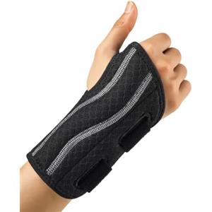 ABYON Tutore per Tunnel Carpale con Doppio Stabilizzatore Ergonomico | Supporto ergonomico con rete 3D traspirante e morbida imbottitura per un comfort ottimale giorno e notte.