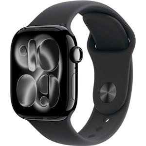 Apple Watch Series 11 42mm Cellular Aluminium Jet Black con Sport Band S/M Black EU