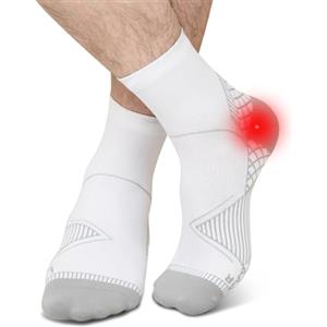 ZFSOCK Calze a Compressione per Fascite Plantare: Calzini per Neuropatia Uomo Donna Cavigliera Sportiva per Tendine D'achille, Danni Ai Legamenti, Caviglie Deboli, Artrite