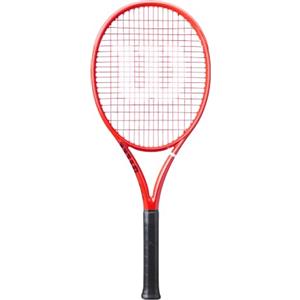 Wilson Defyer 100L V1 Racchetta da Tennis, Rosso | Racchetta da tennis leggera per giocatori ambiziosi, con spin potente, stabilità e ampia zona d'impatto