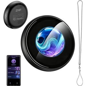 BEARTAIN AI Badge Traduttore Simultaneo Vocale con 60 lingue in tempo reale, Smart E-Badge portatile con schermo LCD HD, Bluetooth 6.0, traduttore vocale per viaggi, affari