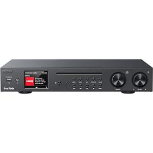 Kenwood KR-W8000SCD Ricevitore Hi-Fi Smart con lettore CD, amplificatore DSP 2x30W RMS, Wi-Fi, Bluetooth, DAB+, FM RDS, Internet Radio, Spotify,ingressi analogici/digitali, subwoofer, display 3,2