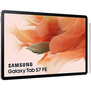Samsung Galaxy Tab S7 FE, 12,4 Zoll, 64 GB interner Speicher, 4 GB RAM, Wi-Fi, Android Tablet inklusive S pen, Mystic Pink