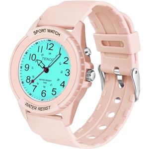 TENOCK Orologio Da Polso Sportivo Da Donna Analogico Al Quarzo 50 M Impermeabile Con Luce Notturna Per Abbinamenti Casual O Attività Sportive