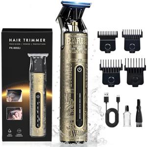 YIDON Tagliacapelli Uomo Professionale, Impermeabile IPX6 Rasoio Elettrico Barba, Macchinetta per capelli con Pettini Guida Magnetici, Senza Fili Regolabarba Ricarica Type-C Trimmer Kit Regalo