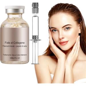 Cutiolly Biochroma Siero Coreano,Siero Coreano,Biochroma Sieros Coreanos Effetto Lifting Dalla Prima Applicazione,Sieros Con Peptidi Di Seta e Collagene,Idratare e Ridurre le Rughe,30ml