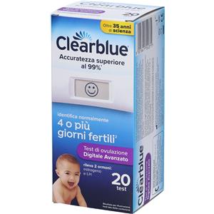 PROCTER & GAMBLE SRL Clearblue Test di Ovulazione Digitale Avanzato 20 test