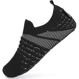 SAGUARO Scarpe da Scogli Bambino Bambina Scarpe Mare Bambini Scarpette Scogli Ragazze Ragazzi Scarpette Mare Antiscivolo Scarpe Immersione Leggere Scarpe Acqua Scarpe Nuoto Uvetta Nero, Gr.28/29 EU