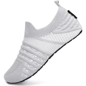 SAGUARO Scarpe da Scogli Bambino Bambina Scarpe Mare Bambini Scarpette Scogli Ragazze Ragazzi Scarpette Mare Antiscivolo Scarpe Immersione Leggere Scarpe Acqua Scarpe Nuoto Grigio, Gr.26/27 EU